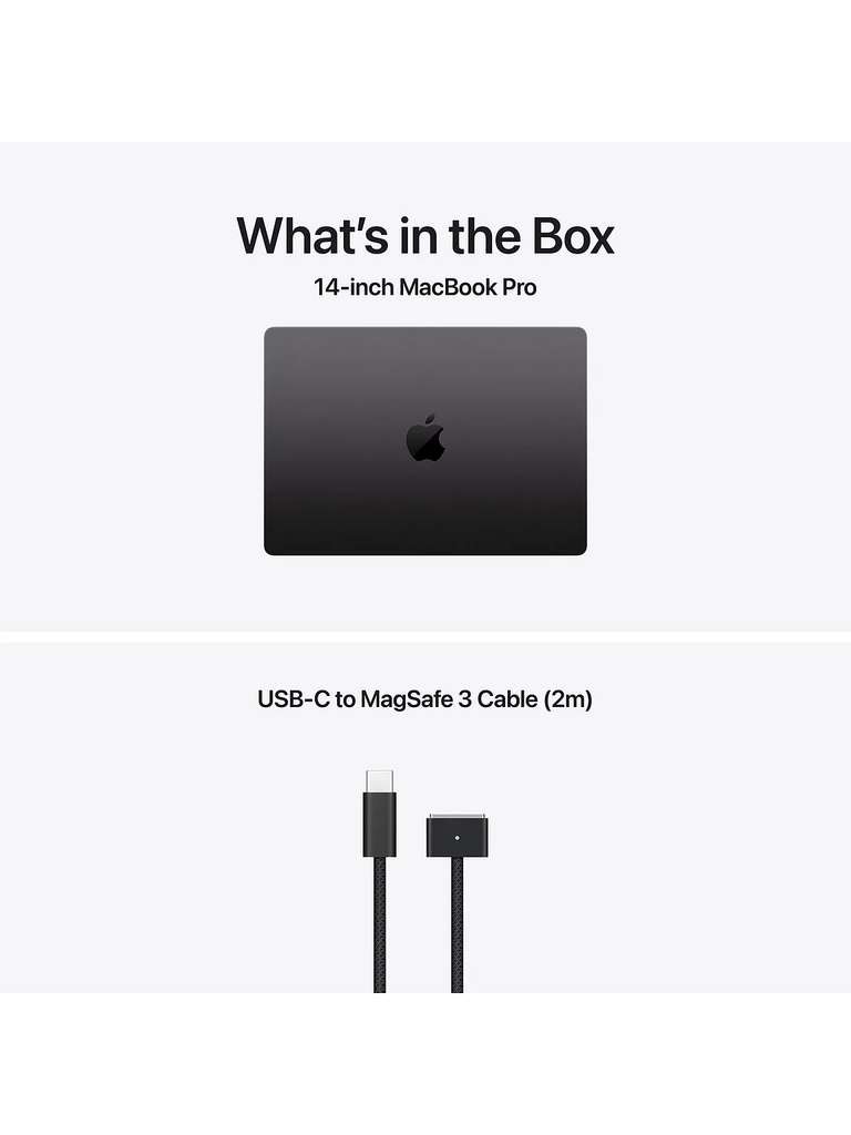 Apple MacBook Pro 14 inch M5 Chip 16GB, 1TB, space black