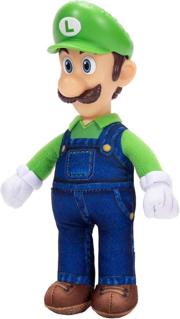 Super Mario Galaxy Luigi Jumbo Plush (9in/23cm) with voucher code