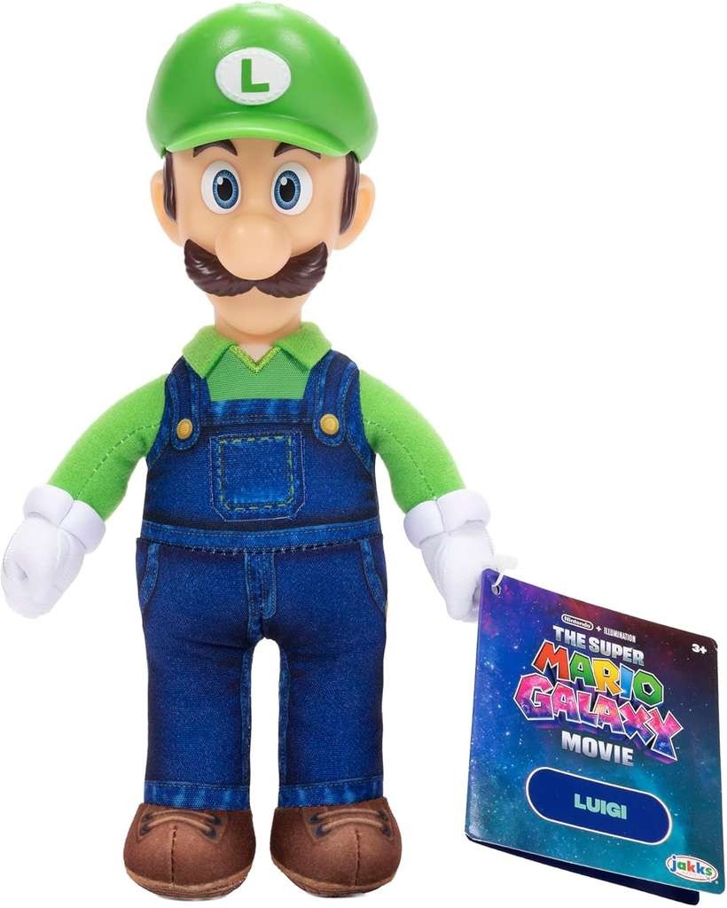 Super Mario Galaxy Luigi Jumbo Plush (9in/23cm) with voucher code