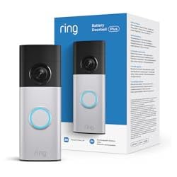 Ring Bundle: Battery Video Doorbell Plus (Newest Gen) Retinal 2K & 6x Zoom + Chime Pro | Wireless | Low-Light Sight | Wi-Fi Extender | Alexa | 30-day free trial of Ring Subscription Plan