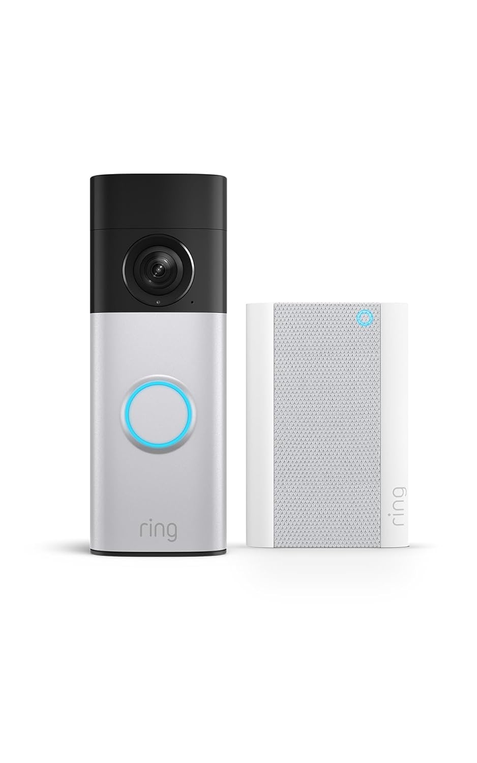 Ring Bundle: Battery Video Doorbell Plus (Newest Gen) Retinal 2K & 6x Zoom + Chime Pro | Wireless | Low-Light Sight | Wi-Fi Extender | Alexa | 30-day free trial of Ring Subscription Plan