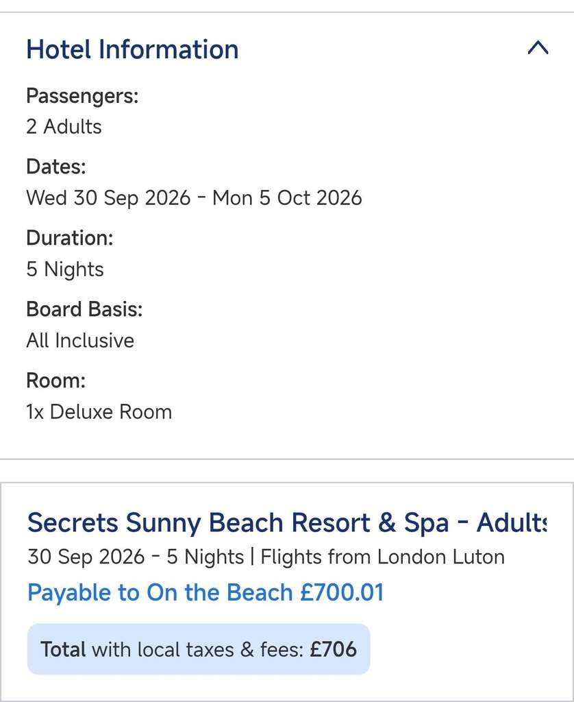 £350pp: 5 nights all-inclusive in Bulgaria, 5* Secrets Sunny Beach (30 Sep-5 Oct) from Luton