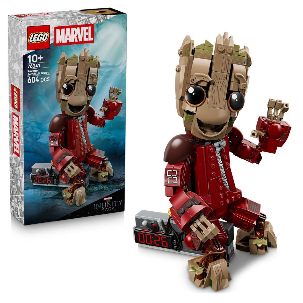LEGO Marvel Ravager Jumpsuit Groot (76341), for 10+ year olds