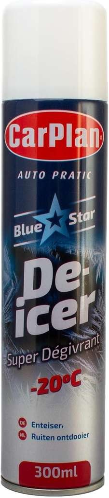 CarPlan Blue Star De-Icer 300ml, handy instore Grimsby