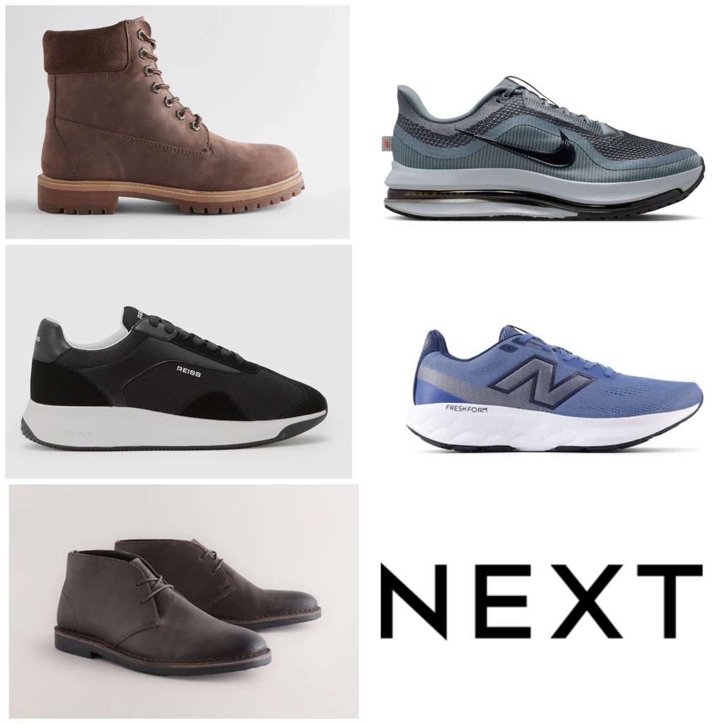 50% Off Or More In Men's Footwear Clearance Sale, Over 1,000 Lines, Free Click & Collect