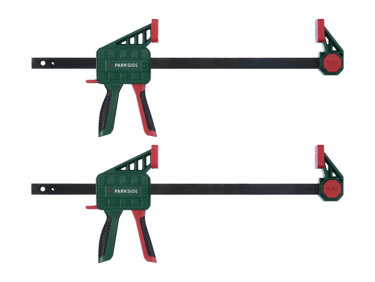 PARKSIDE Large Bar Clamps, 2 Pack