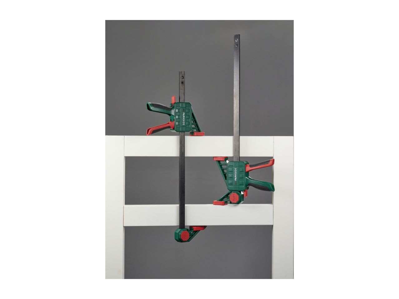 PARKSIDE Large Bar Clamps, 2 Pack