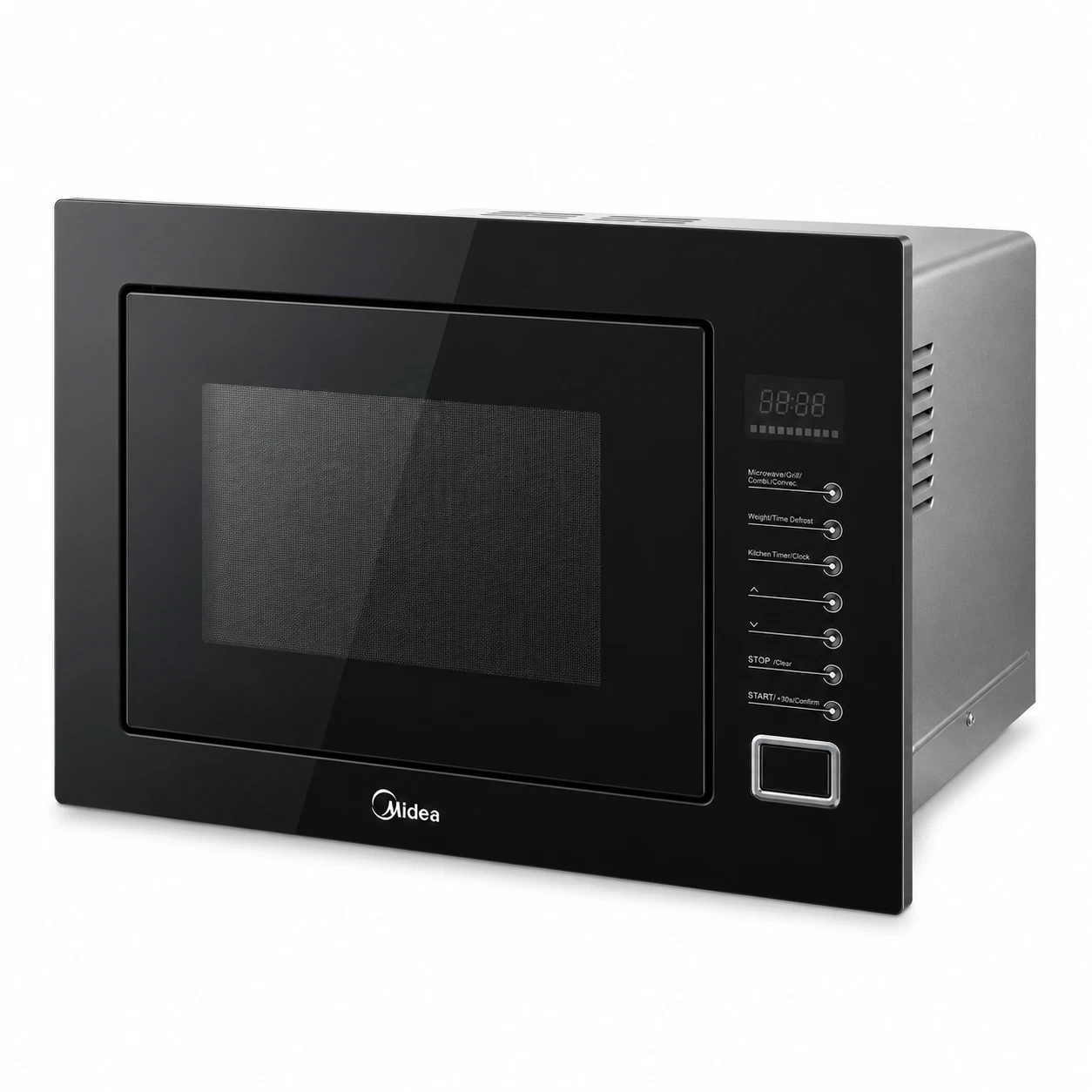 Midea 25L Built-In Combination Microwave Black 900W Integrated Kitchen Oven