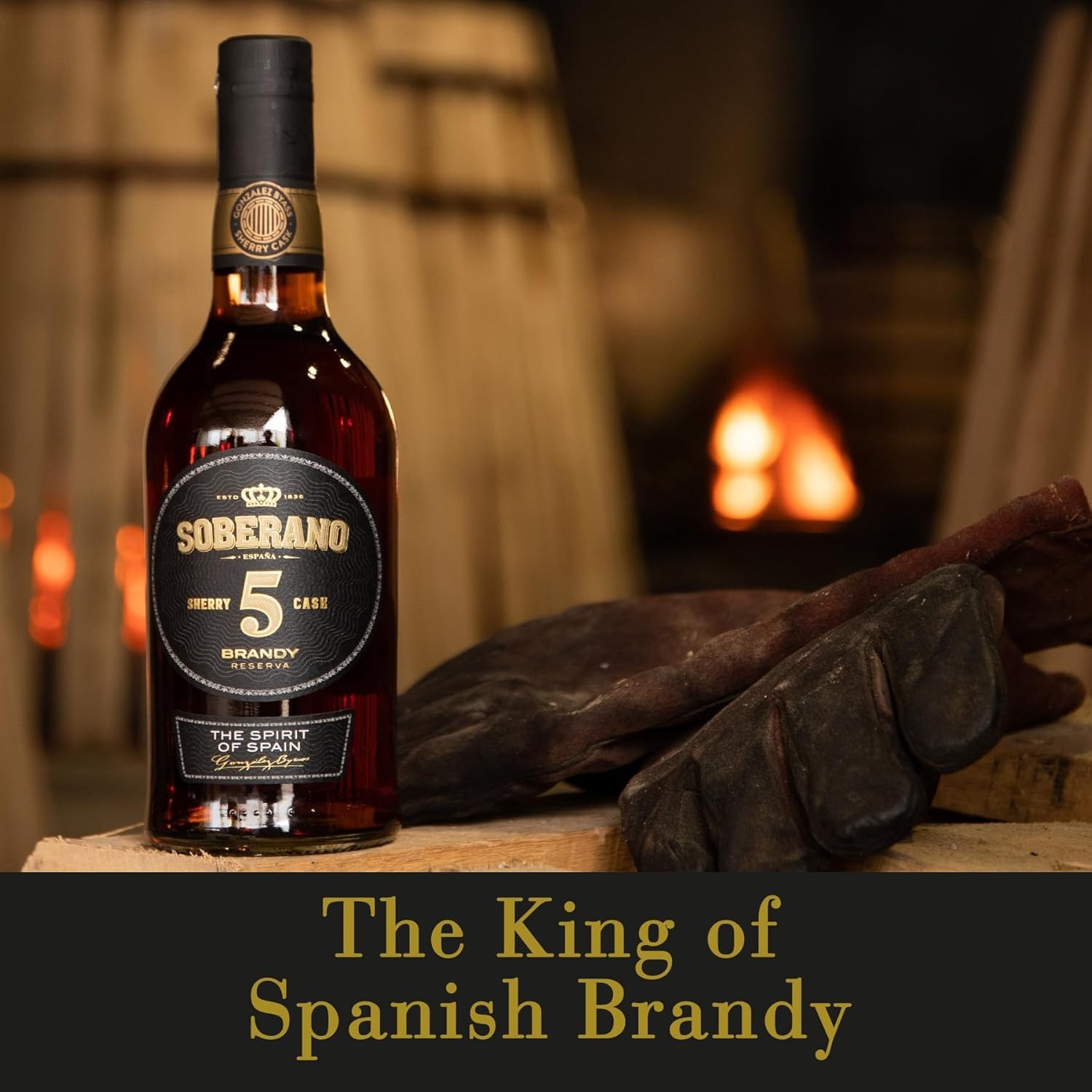 Soberano 5 Reserva Spanish Brandy, 5 Year Aged, 70 cl