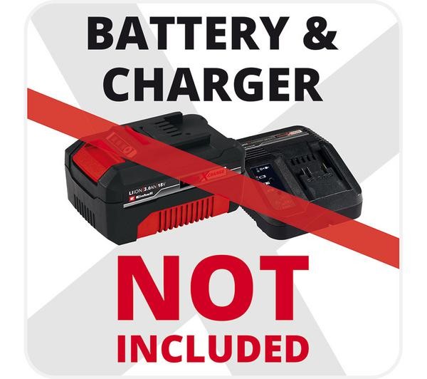 Einhell TC-CL 18/350 Li Solo Cordless Light, Black and Red