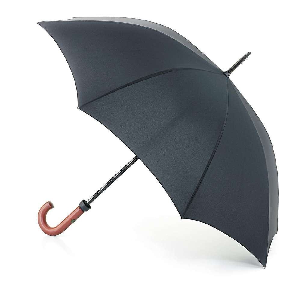 Fulton Huntsman Umbrella, black - decent brolly