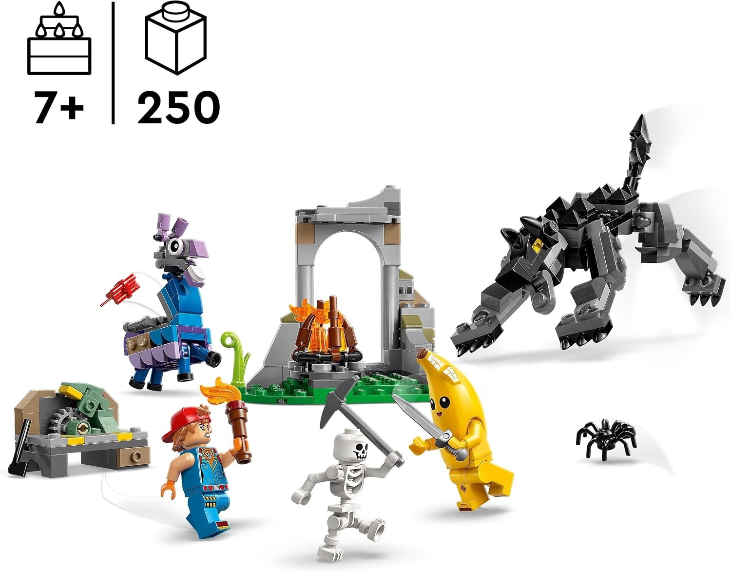 LEGO Fortnite Peely and Sparkplug's Camp Toy 77075