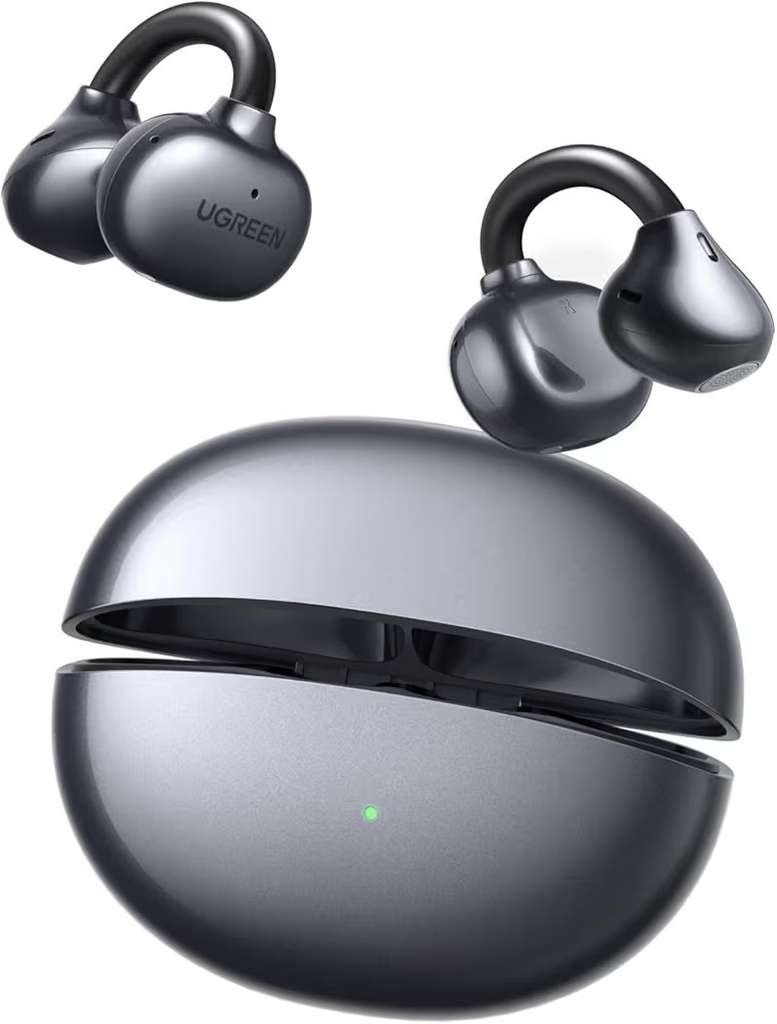 UGREEN ClipBuds Wireless Open Ear Bluetooth 6.0 Clip-on Earphones with Voucher