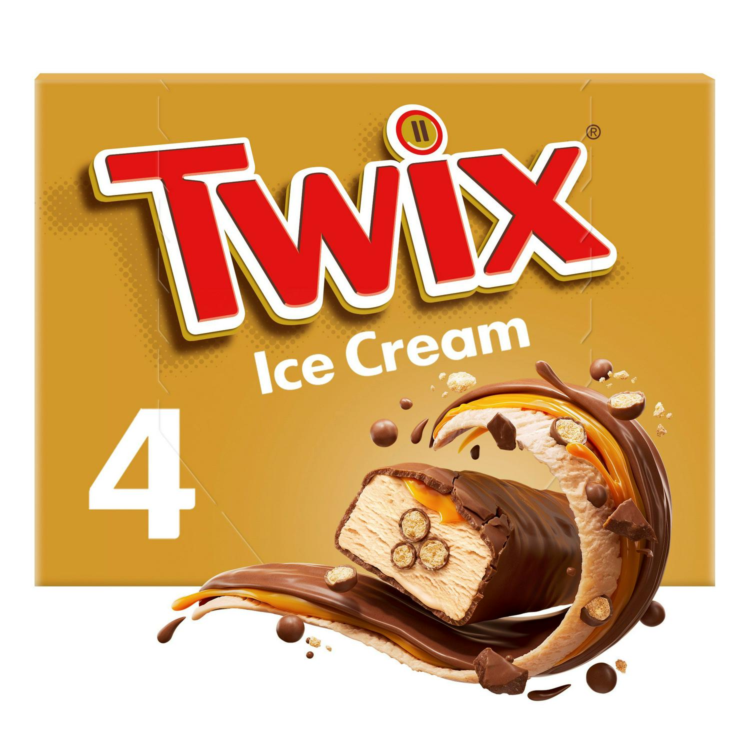 4 x twix ice cream bar £1.55 with clubcard