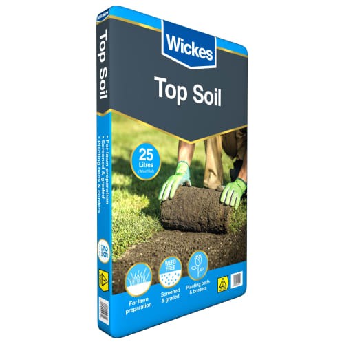 Wickes Top Soil, 25L