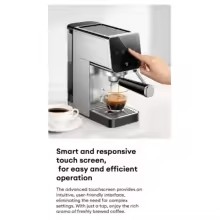 Xiaomi Semi-automatic Espresso Machine, Compact Design, Low-pressure Pre-infusion, Powerful Steam, NTC Precise Temperature Control
