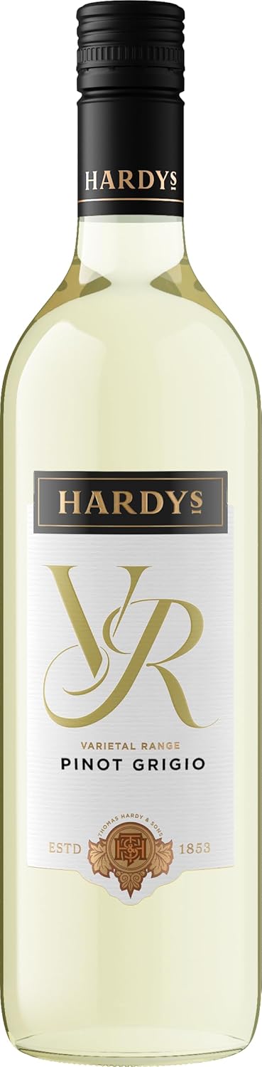 4 x Hardys VR Pinot Grigio 11% Volume White Wine 750 ml