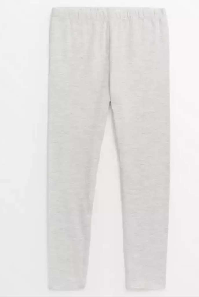 Kids Grey Marl Leggings, ages 7, 8, 9, 10 years