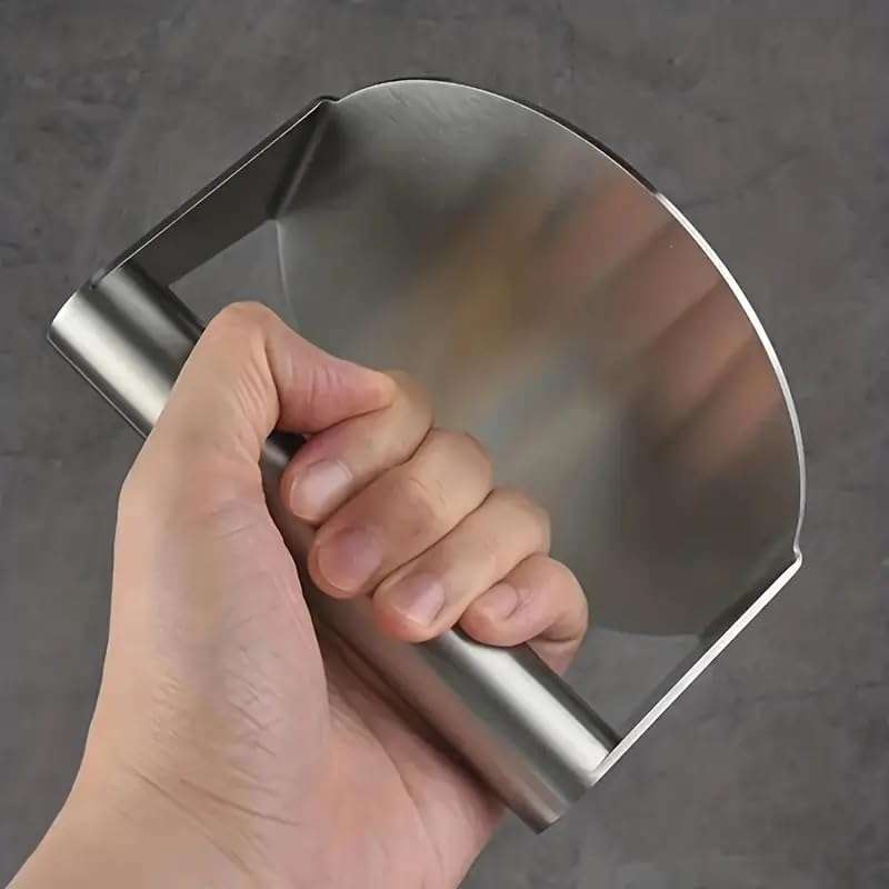 Smash burger press (5.5") from Amazon, stainless non-stick for griddle & BBQ - free delivery over £15
