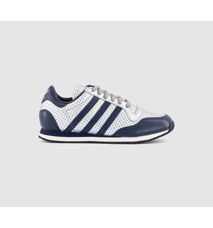 Adidas Galaxy OG Silver Metallic Night Indigo Off White