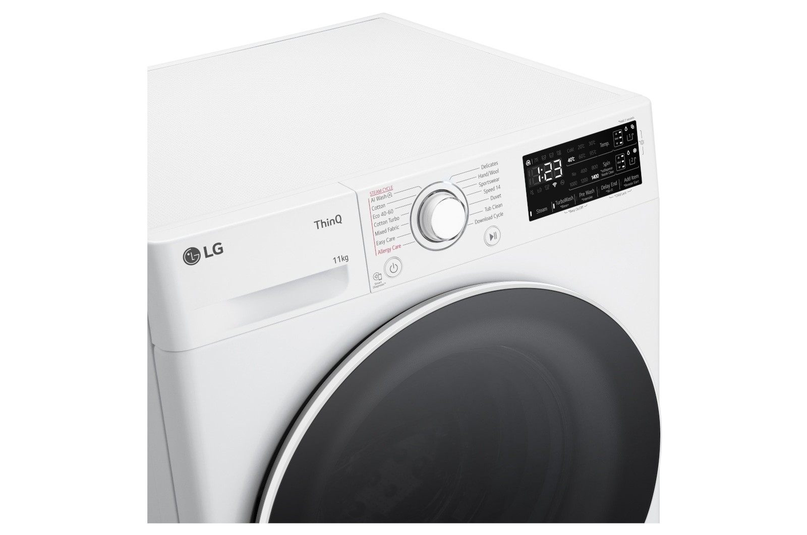 LG 11kg EZDispense Washing Machine Series 4, White F4Y511WWLA1