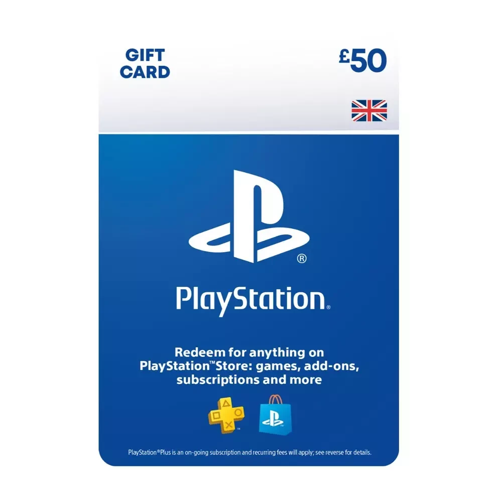 PlayStation Store £50 Gift Card