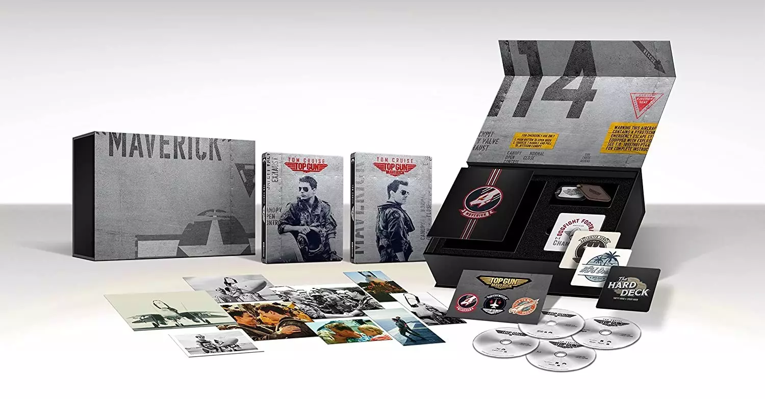 Top Gun & Top Gun: Maverick 4K Ultra HD Limited Edition Steelbook Superfan Collection