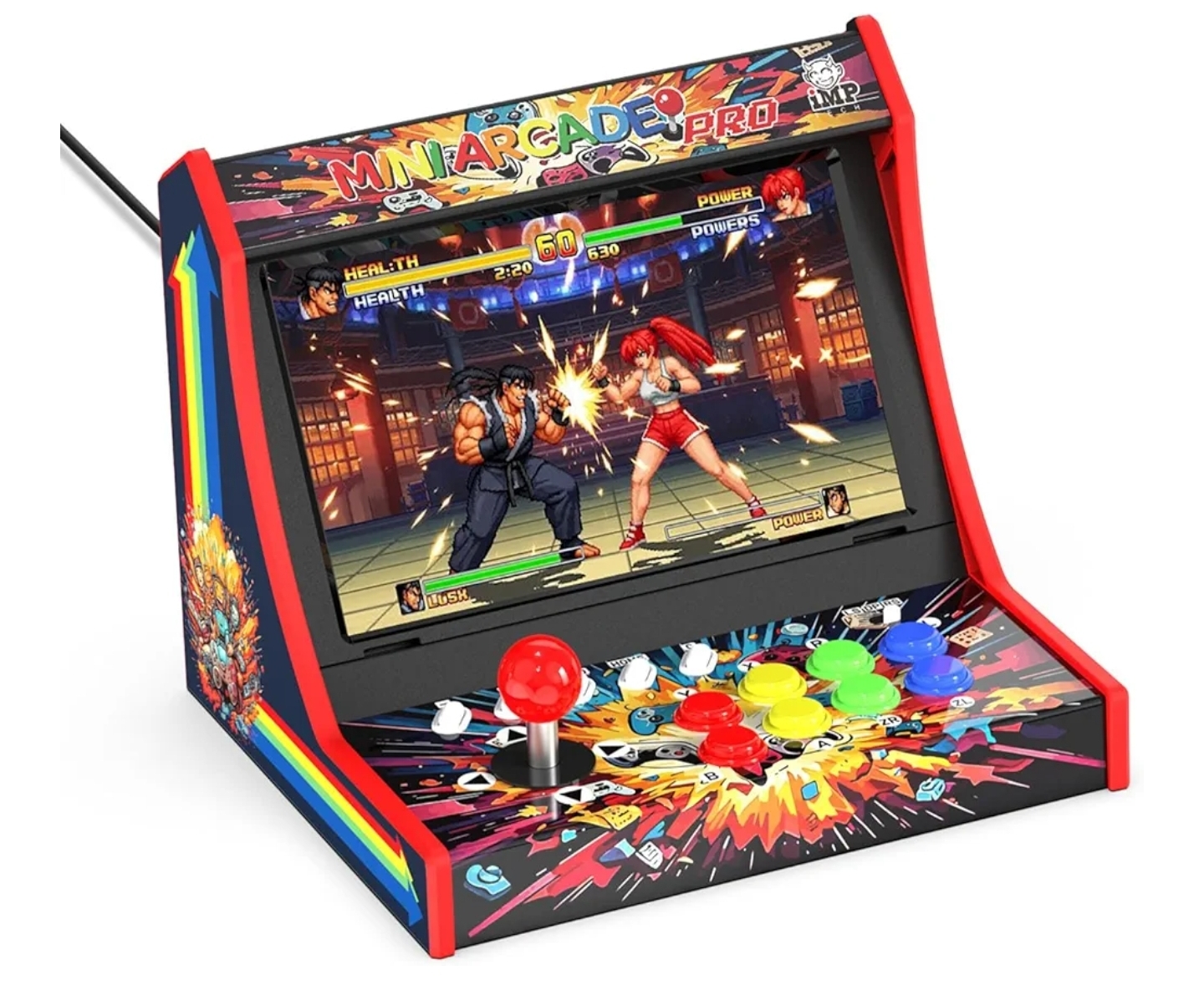 Mini Arcade Pro - Retro Game Cabinet Compatible with Nintendo Switch, Nintendo Switch 2, Nintendo Switch OLED