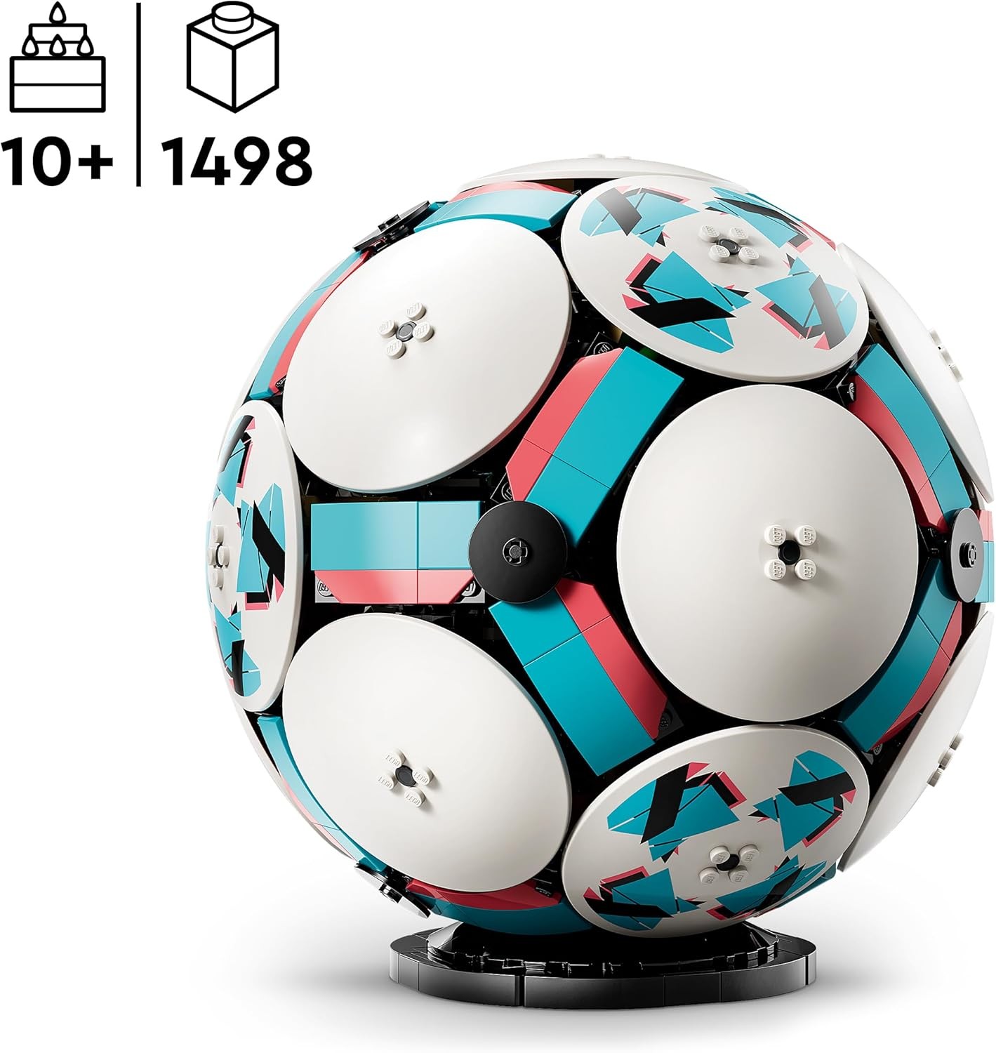 LEGO Editions Football Toy 3D Display Model Kit 43019
