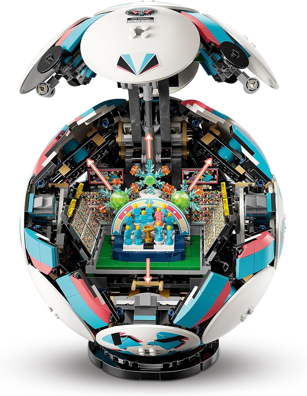 LEGO Editions Football Toy 3D Display Model Kit 43019