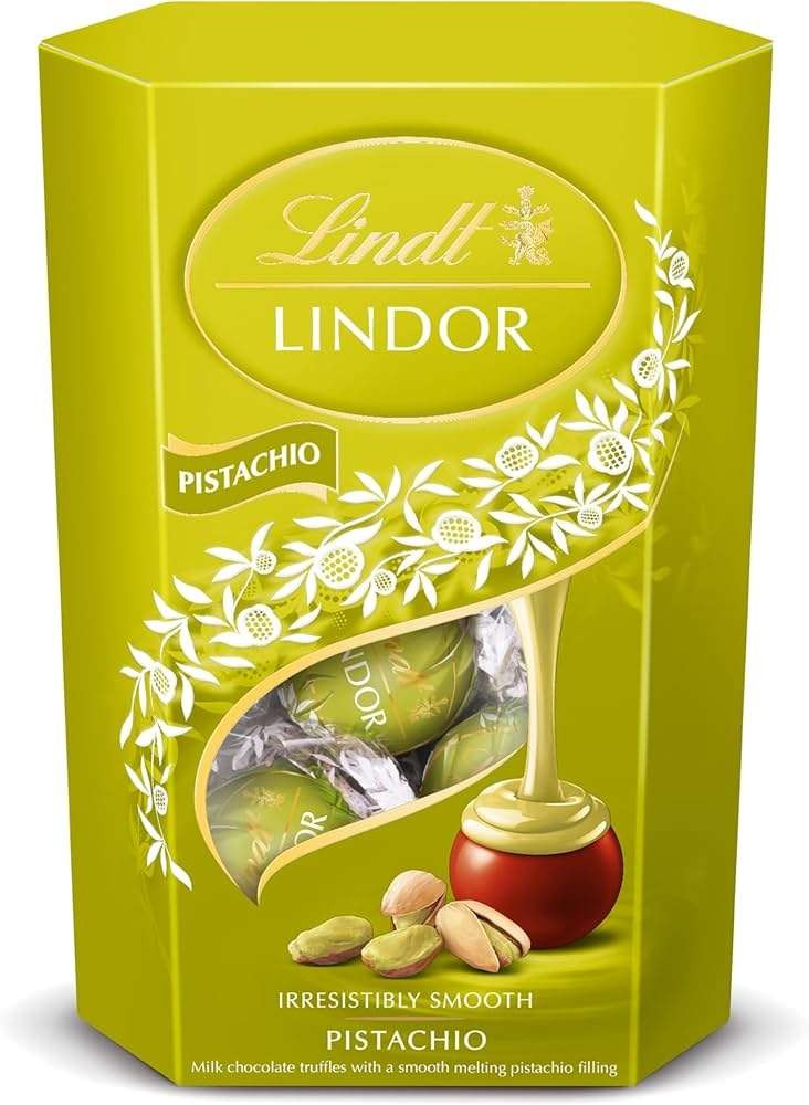 Deal on Lindt Lindor Pistachio 200g chocolates (£22.50 minimum spend, BBE 11/05/2026)
