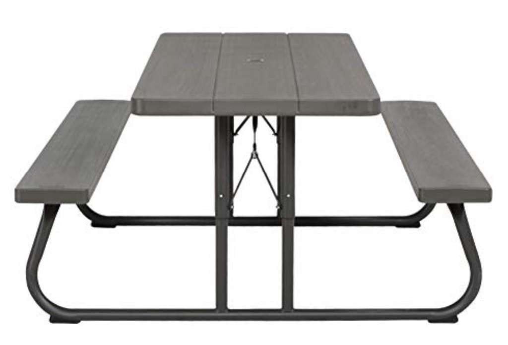 Lifetime 60112 brown picnic table, 6ft (1.83m)