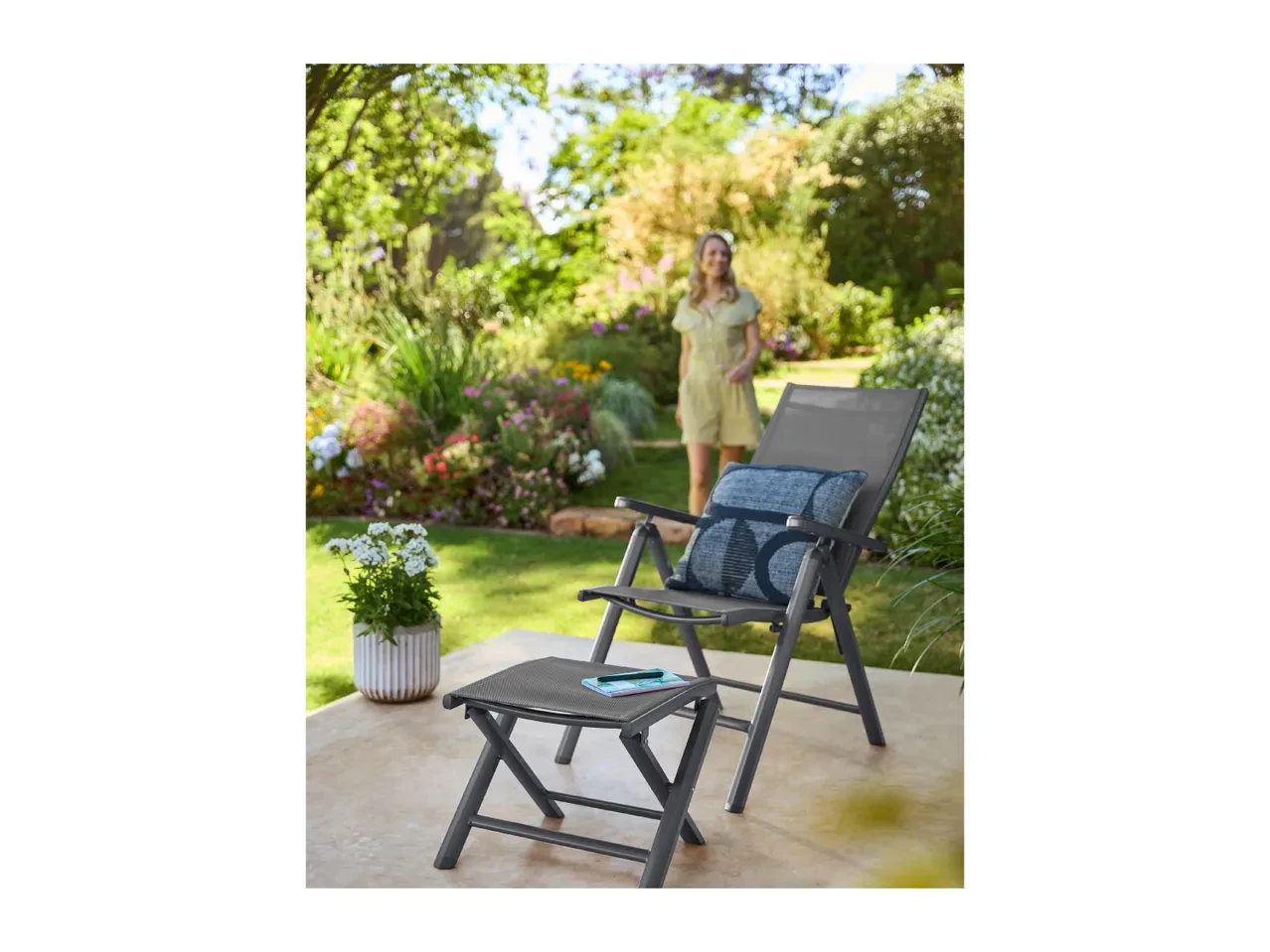 Livarno Aluminium Folding Chair