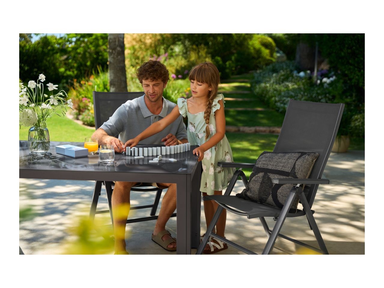 Livarno Aluminium Folding Chair