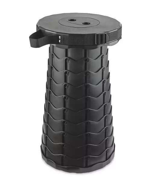 Adventuridge Collapsible Camping Stool, pretty sturdy (110kg max)