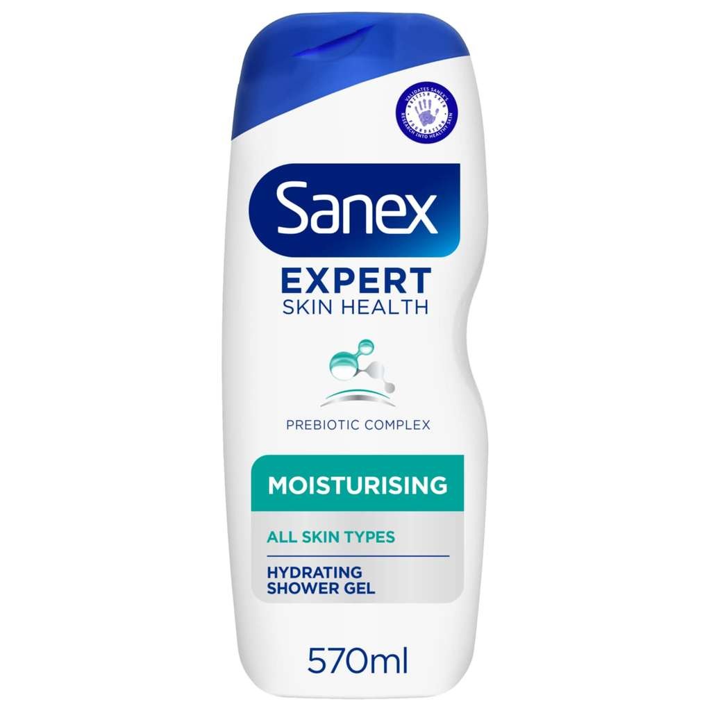 Sanex Expert Skin Health Moisturising Shower gel, 3 x 570ml, £4.08 / £3.72 S&S