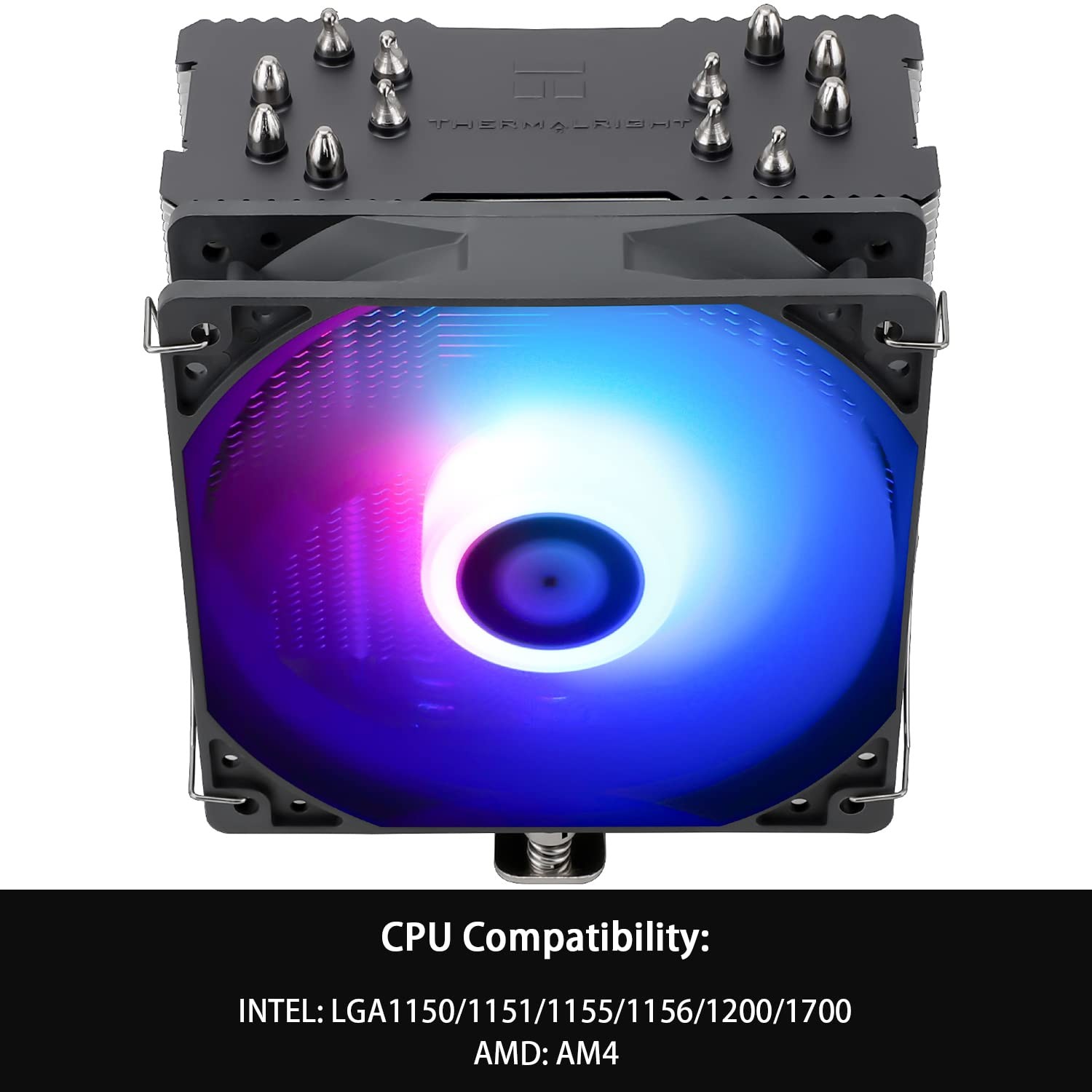 Thermalright Burst Assassin 120 ARGB CPU Air Cooler, TL-C12CG-S PWM Fan