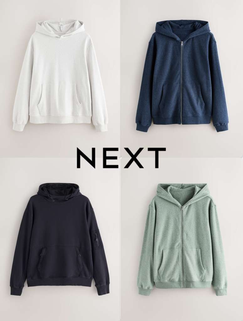 Next Men's 100% Cotton Hoodie Sale