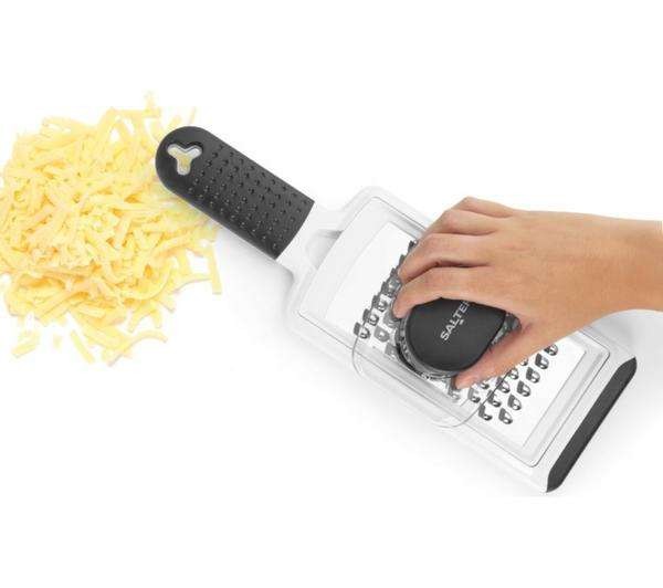 Salter 2-in-1 Mandoline Slicer (white) with free C&C