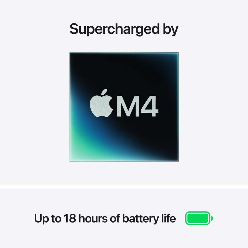 Decent specs on the 2025 Apple MacBook Air 13 inch (M4, 24GB RAM, 512GB SSD) Silver/Midnight