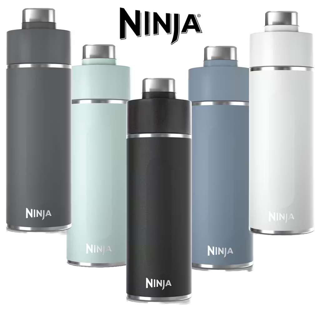 Ninja Thirsti Travel Bottle 530ml or 700ml, 6 Colours, 5 Year Guarantee