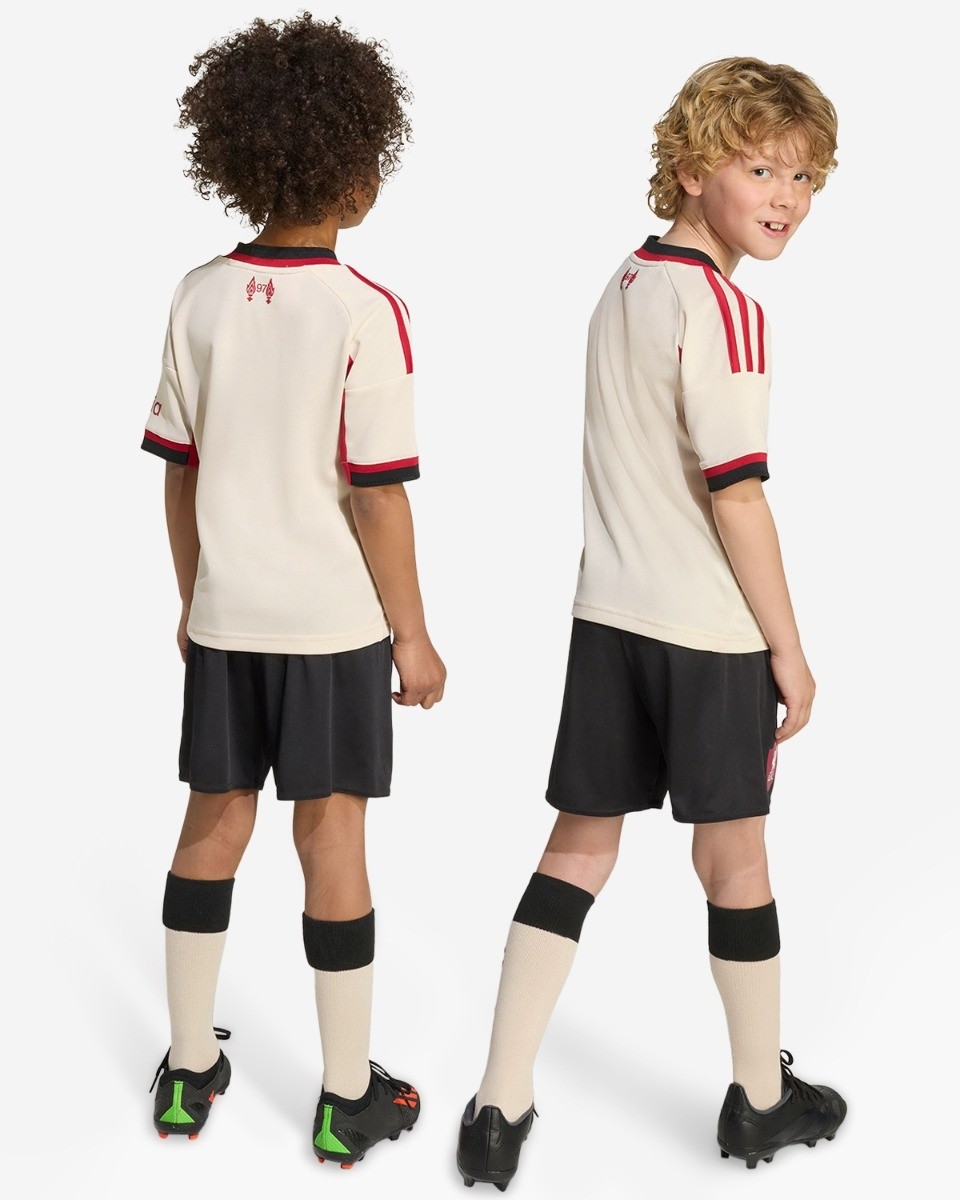 LFC Adidas Kids 25/26 Away Mini Kit