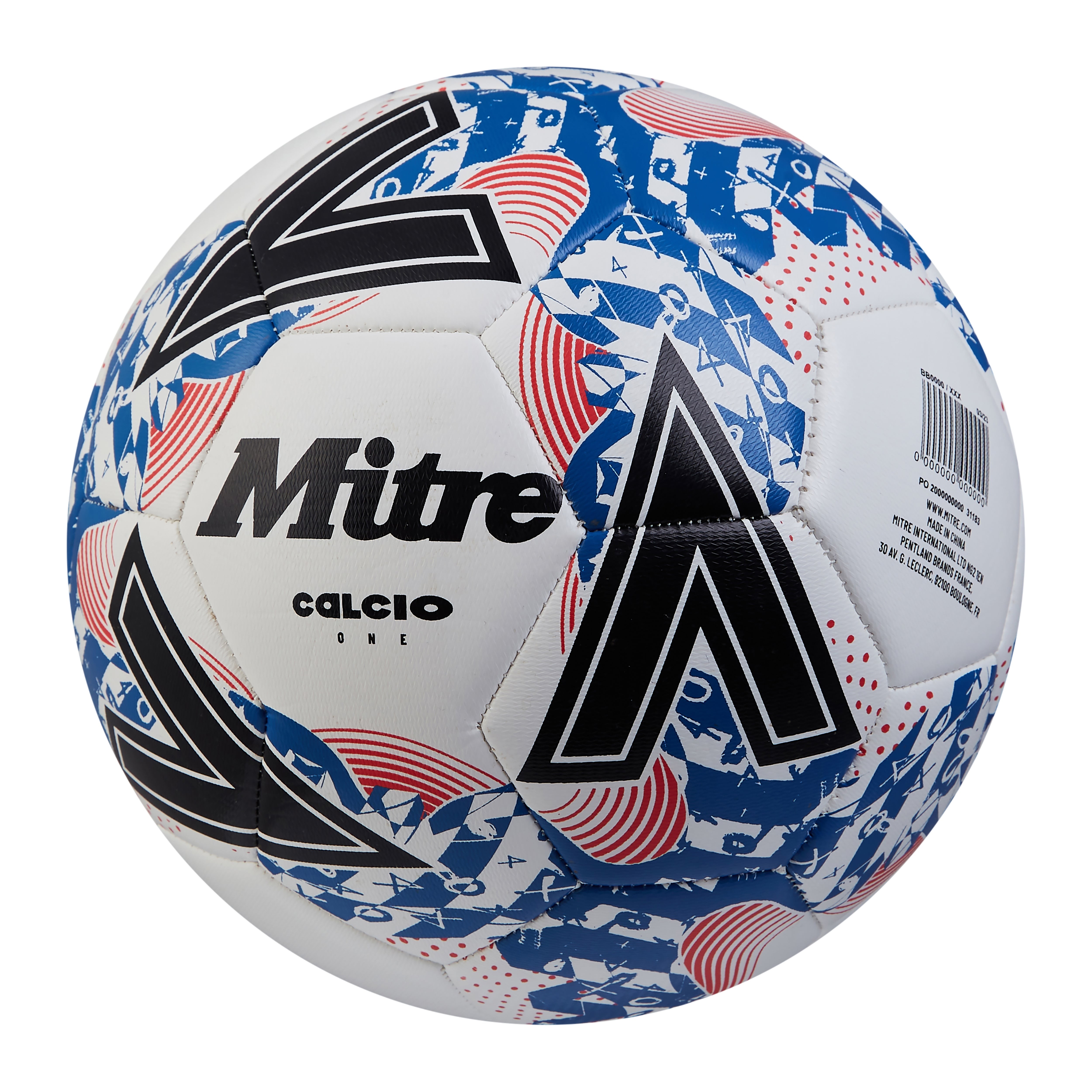 Calcio Football White/Black