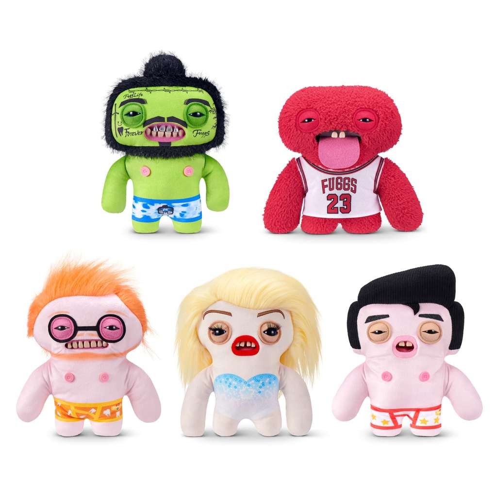 Fuggler Fugg Stars 9-inch Rhymer Mcslimer plush, quite a character