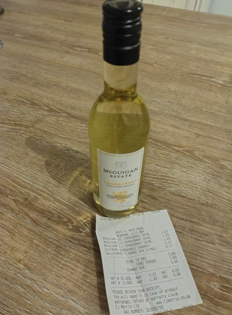 McGuigan Estate Chardonnay 187ml, In Store Wrexham