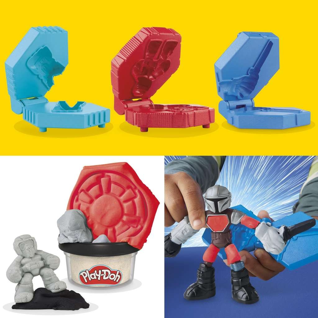 Play-Doh Star Wars The Mandalorian Launching Speeder Playset, looks brilliant