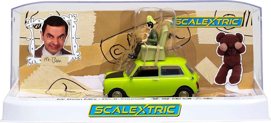 Scalextric Mr Bean Mini (C4334) from Discs4all. A bit of fun for the track
