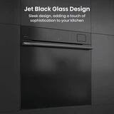 Hisense Hi8 BlackLine BAS6PH8BUKWF Built In Electric Pyrolytic,Single Oven in Jet Black