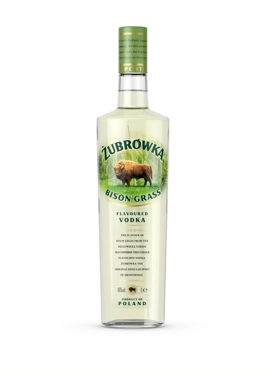 Zubrowka Vodka Bison Grass 40% 1L