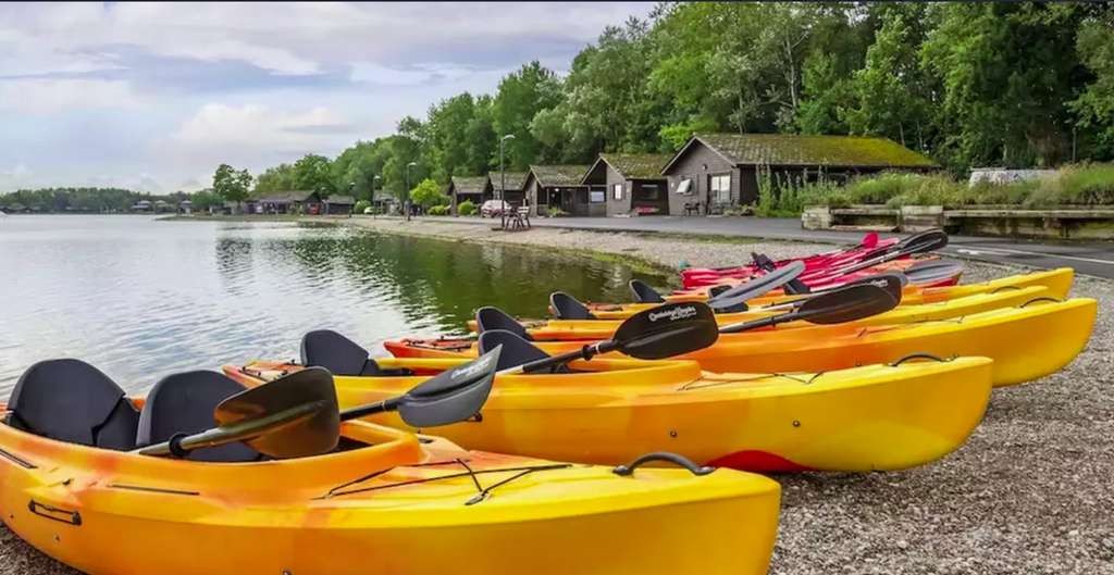 Pine Lake Resort, lakeside Scandi lodges (Lancashire), for 6 from £54.50 pn, until 2027
